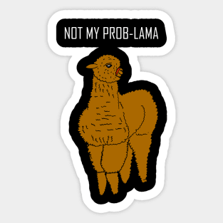 Lama Sticker